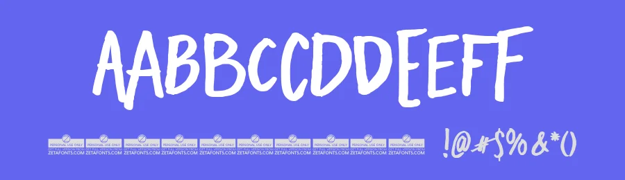 Freehand Blockletter by Zetafonts — Script Handwritten Font — thumbnail 3