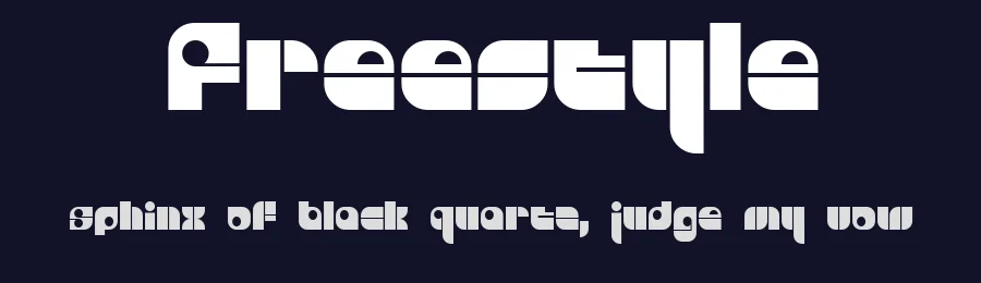 Freestyle by Fontalicious — Decorative Font — thumbnail 2