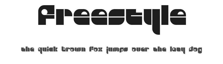 Freestyle by Fontalicious — Decorative Font