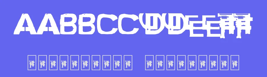 Freestyler Ancient F6 by ff8 — Decorative Font — thumbnail 3