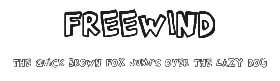 Freewind by Geronimo Font Studios — Decorative Font