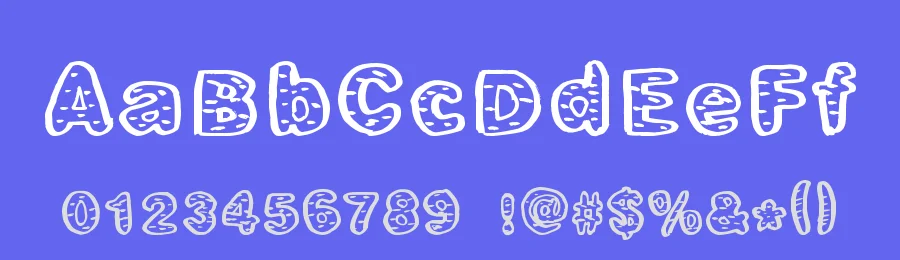 Fresh Bagel by Xerographer Fonts — Decorative Font — thumbnail 3