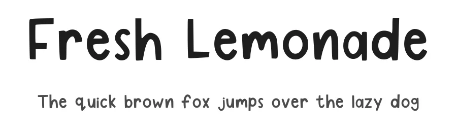 Fresh Lemonade
