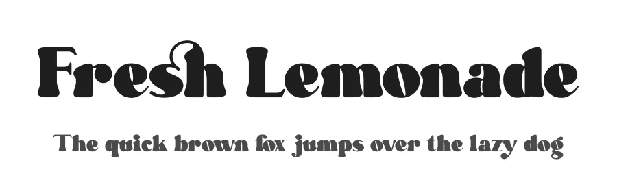 Fresh Lemonade