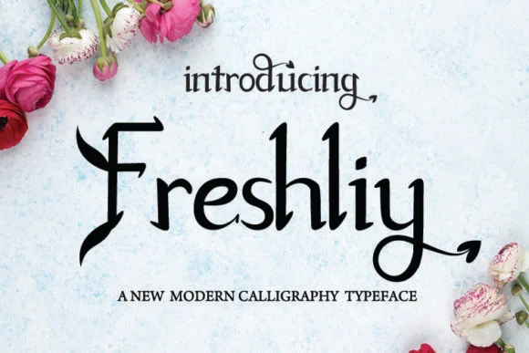 Freshliy Font by Rezastudio — Script Handwritten Font