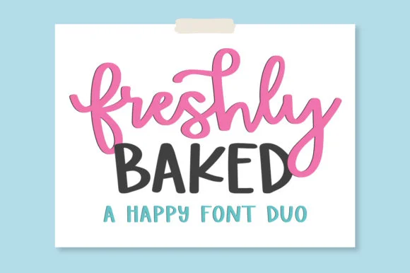 Freshly Baked Font by Yodercross — Script Handwritten Font