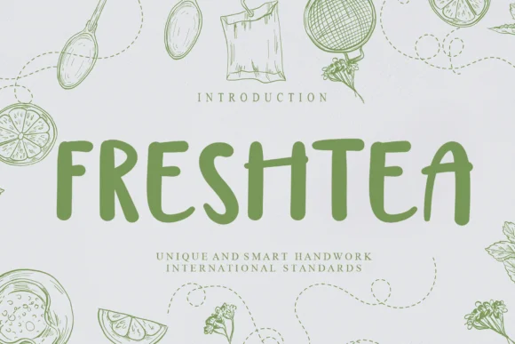 Freshtea Font by Misterletter.co — Script Handwritten Font