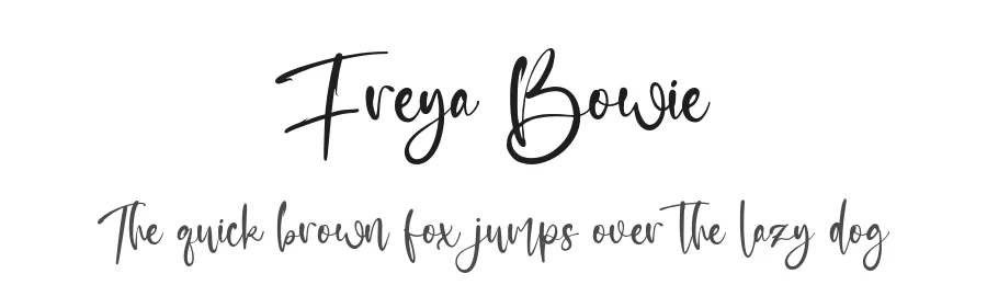 Freya Bowie