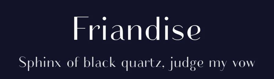 Friandise by JBFoundry — Sans Serif Font — thumbnail 2