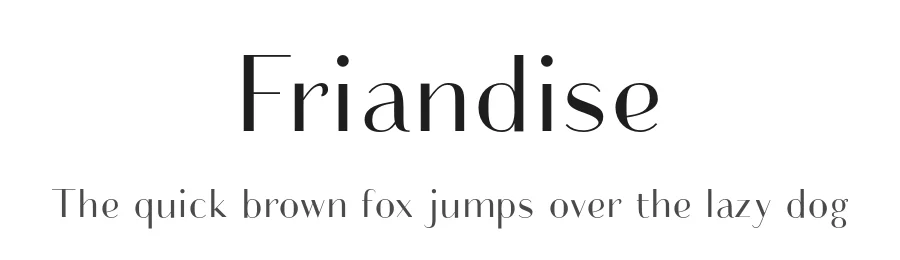Friandise by JBFoundry — Sans Serif Font