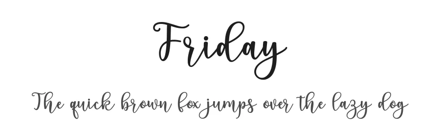 Friday