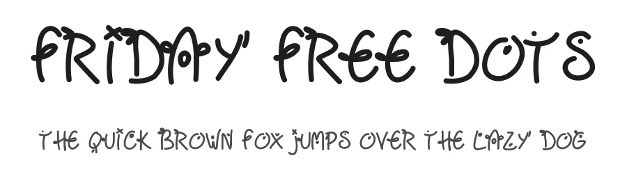 Friday free dots