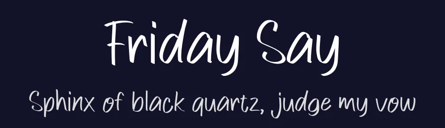 Friday Say by Studio Hello Good — Script Handwritten Font — thumbnail 2