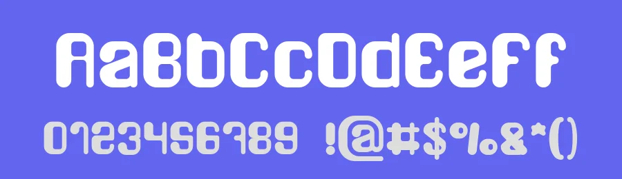 Friendly Robot by weknow — Display Font — thumbnail 3