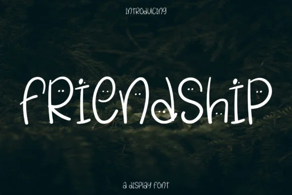 Friendship Font by Wanida Toffy by Wanida Toffy — Script Handwritten Font