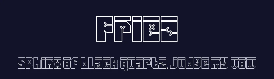 Friez by PutraCetol Studio — Decorative Font — thumbnail 2