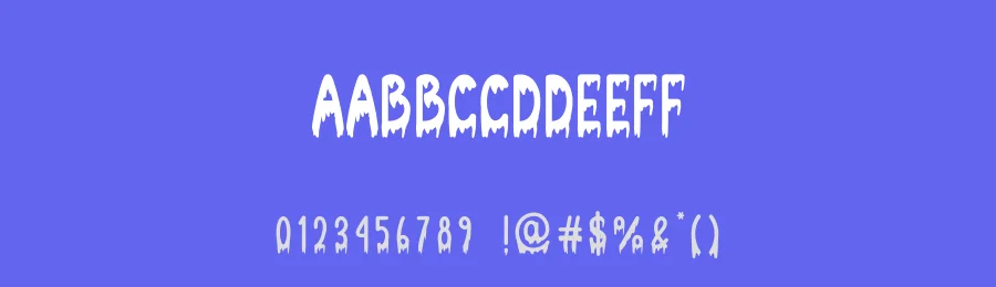 Fright Night by Scratchones — Decorative Font — thumbnail 3
