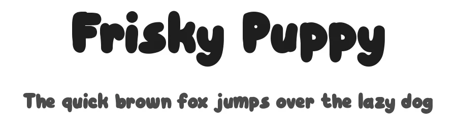 Frisky Puppy