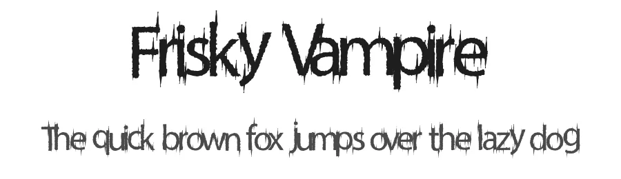 Frisky Vampire