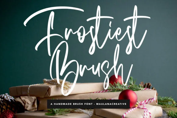 Frostiest Brush Font by Maulana Creative — Script Handwritten Font