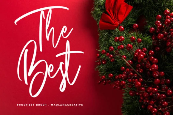 Frostiest Brush Font by Maulana Creative — Script Handwritten Font — thumbnail 6