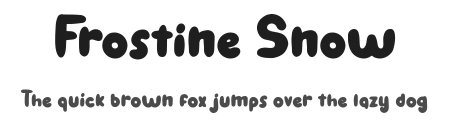 Frostine Snow