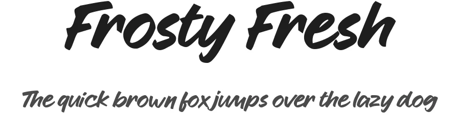 Frosty Fresh