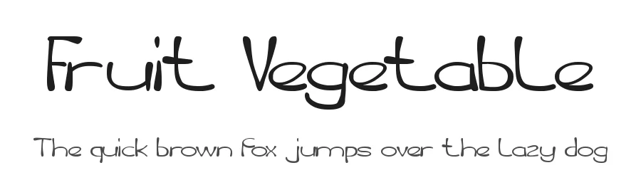 Fruit Vegetable