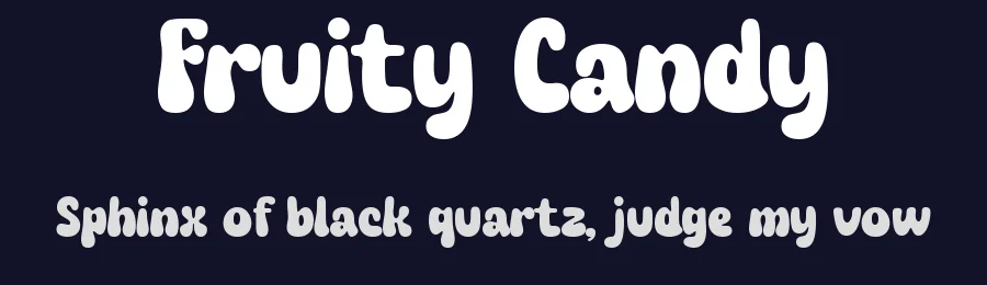 Fruity Candy by Timelesstype Studio — Decorative Font — thumbnail 2