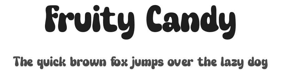 Fruity Candy by Timelesstype Studio — Decorative Font