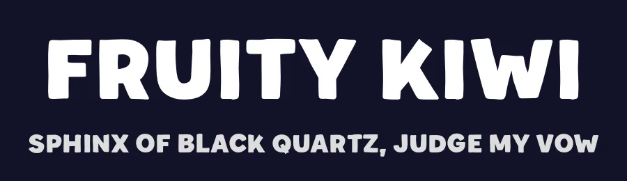 Fruity Kiwi by MJType — Decorative Font — thumbnail 2