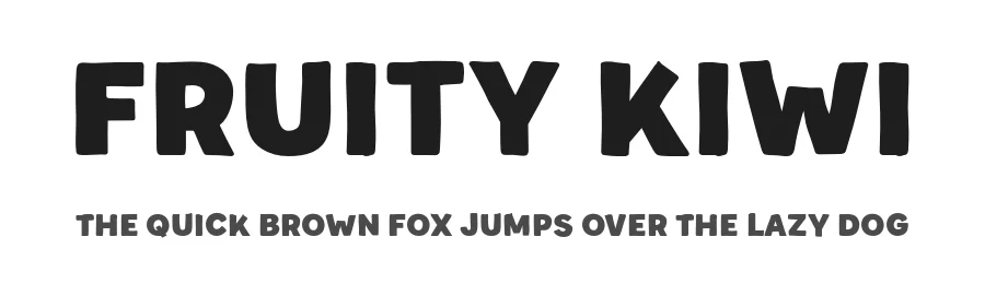 Fruity Kiwi by MJType — Decorative Font