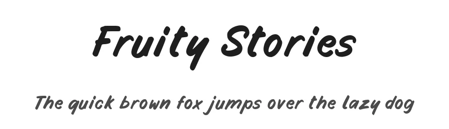Fruity Stories