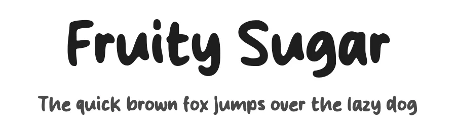 Fruity Sugar