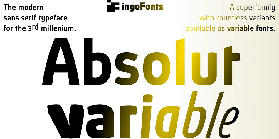 Absolut Pro by ingoFonts — Display Font