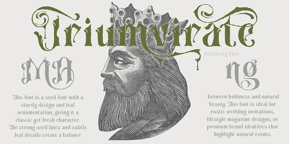 Achimeng by TypeClassHeroes — Decorative Font — thumbnail 2