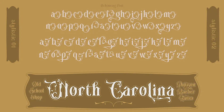 Achimeng by TypeClassHeroes — Decorative Font — thumbnail 8