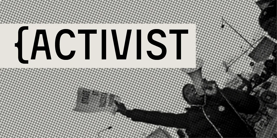 ACTIVIST by Brownfox β Display Font