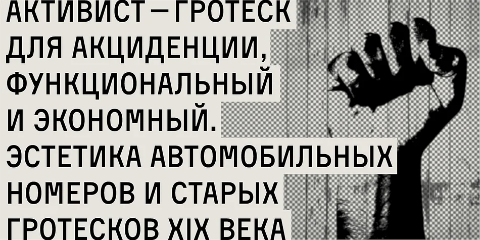 ACTIVIST by Brownfox — Display Font — thumbnail 5