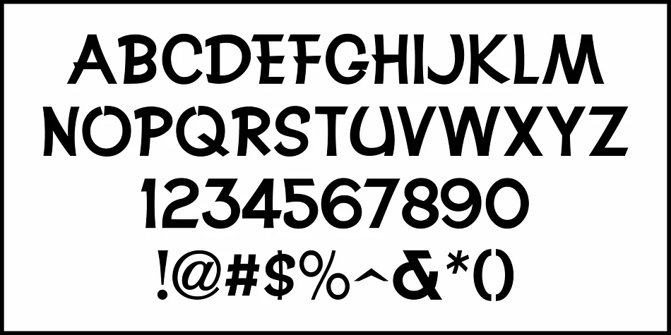 Advertising Service JNL by Jeff Levine Fonts — Display Font — thumbnail 3