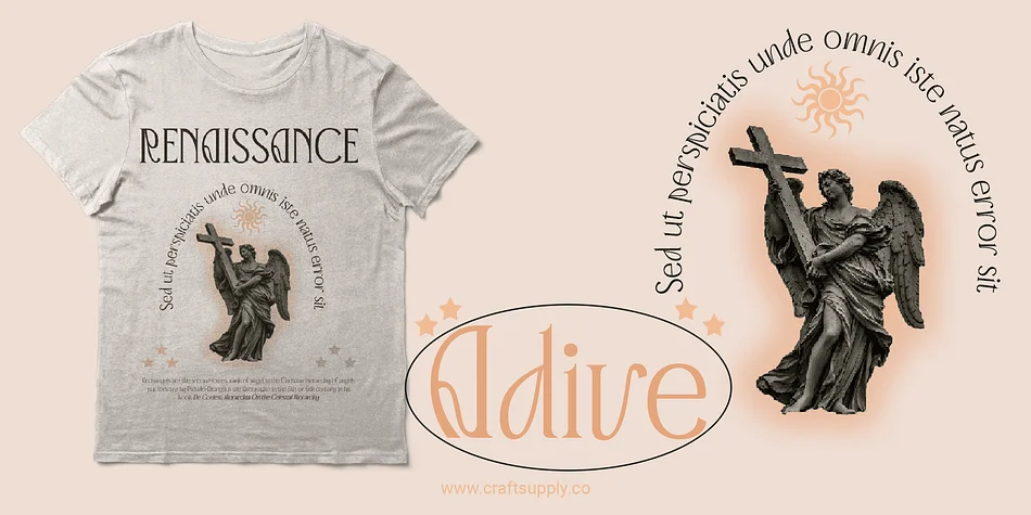 Advine by Craft Supply Co. — Decorative Font — thumbnail 4