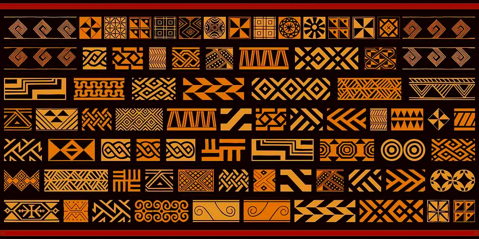 Afrika Borders by CastleType — Dingbats Font — thumbnail 3