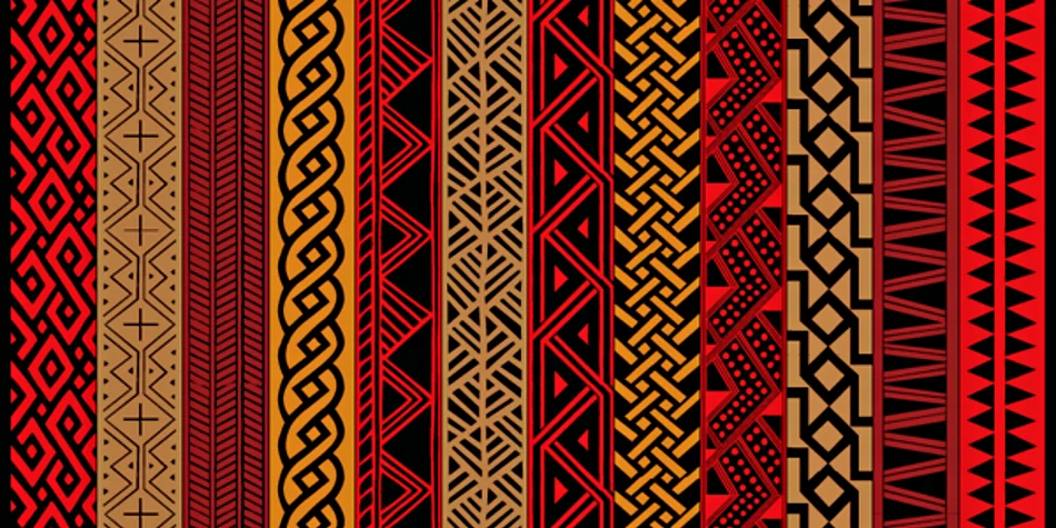 Afrika Borders by CastleType — Dingbats Font — thumbnail 4