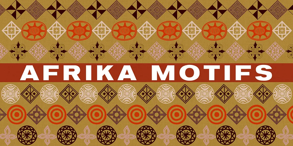 Afrika Borders by CastleType — Dingbats Font — thumbnail 5