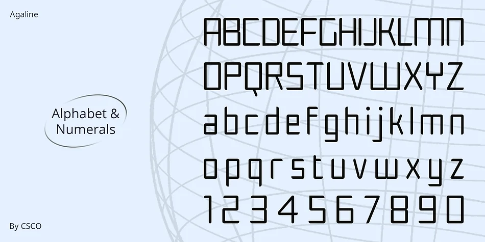 Agaline by Craft Supply Co. — Display Font — thumbnail 6