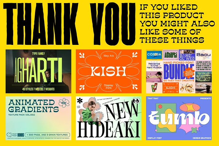 Agharti by That That Creative — Display Font — thumbnail 8