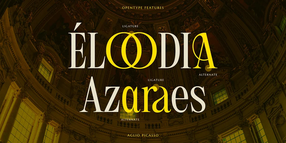 Aglio Picasso by Jolicia Type — Decorative Font — thumbnail 9