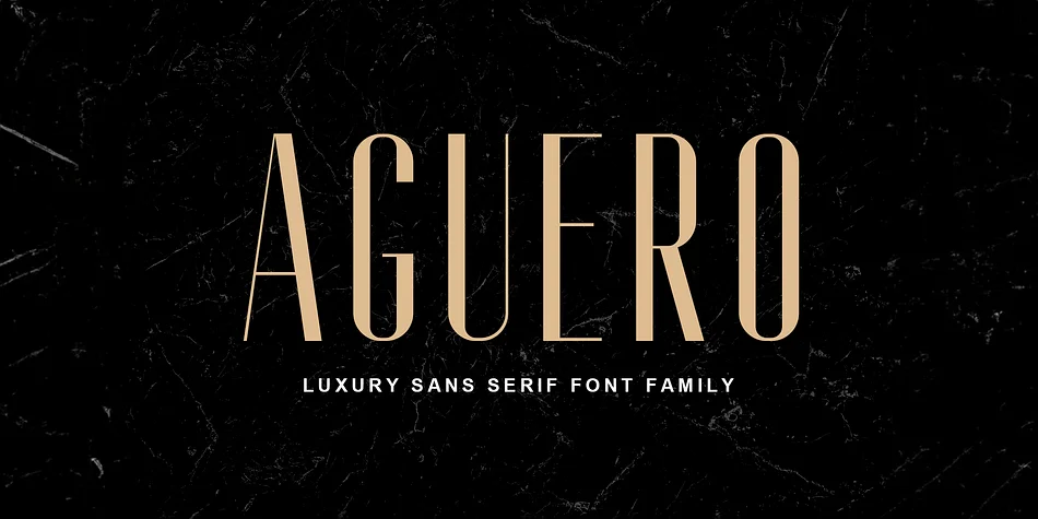 Aguero by Craft Supply Co. — Display Font