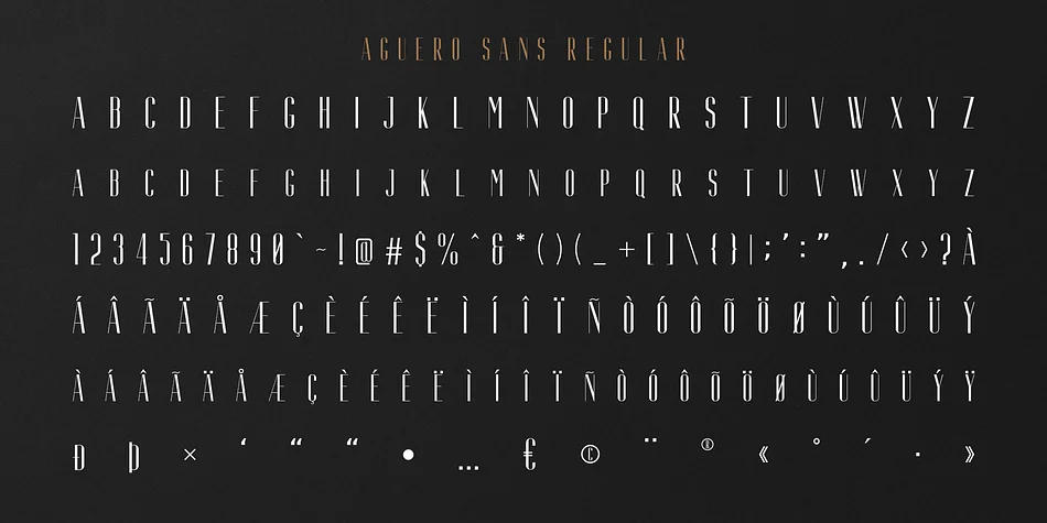 Aguero by Craft Supply Co. — Display Font — thumbnail 3