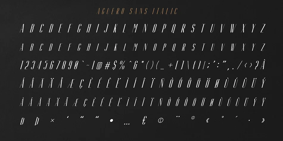 Aguero by Craft Supply Co. — Display Font — thumbnail 4